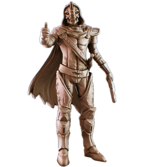 Destiny Cayde 6 3D Sculpt Figure (12cm) !!EXCLUSIVE ITEM!!