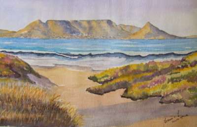 Table Mountain, Cape, Cape Town, seascape, Leonie van Loggerenberg