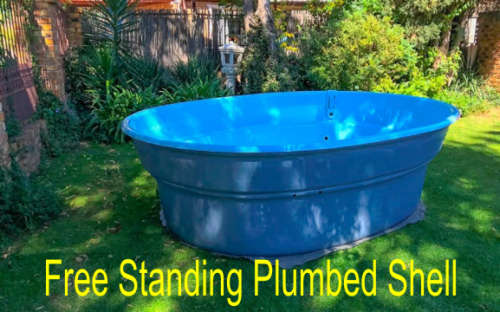 Phoenix Portable Splash Pool 2.95 x 2.3 (Shell Only No Plumbing)