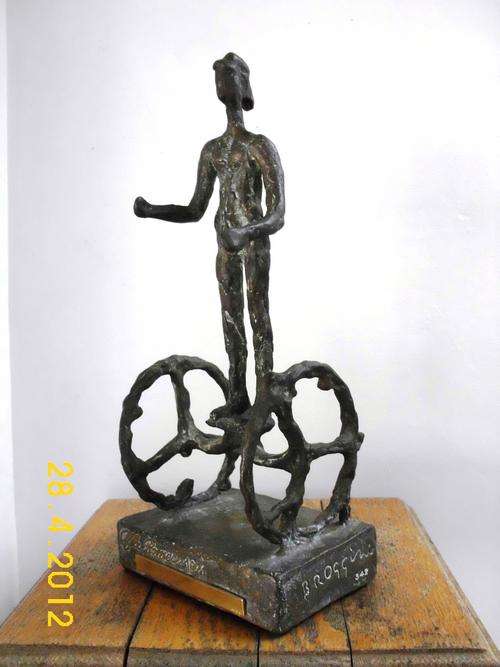 Alfa Romeo Bronze Statuette