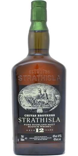 12 YEAR OLD STRATHISLA SINGLE MALT SCOTCH WHISKY
