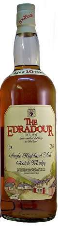 RARE 10 YEAR OLD EDRADOUR SINGLE MALT SCOTCH WHISKY