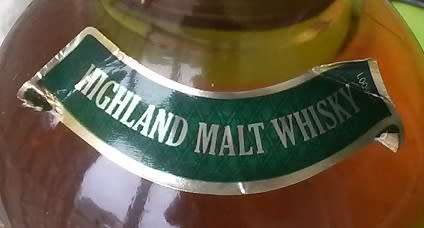 RARE 12 YEAR OLD MILTONDUFF GLENLIVET SINGLE MALT SCOTCH WHISKY