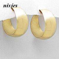 **NEW** HUGE STYLISH HUGGIE EARRINGS
