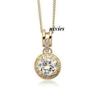 EXQUISITE SWAROVSKI DIAMOND NECKLACE