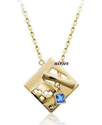 EXQUISITE TANZANITE SWAROVSKI NECKLACE