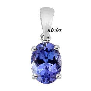 GORGEOUS 925 STERLING SILVER TANZANITE PENDANT