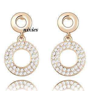 SPARKLING SWAROVSKI DIAMOND EARRINGS