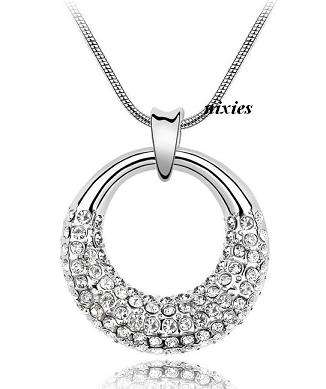 SPARKLING DIAMOND SWAROVSKI NECKLACE