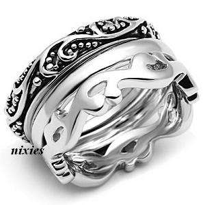 **NEW** TRENDY STACKABLE RING - SIZE 7(O)