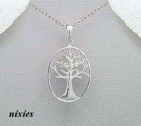 AMAZING 925 STERLING SILVER "TREE" PENDANT