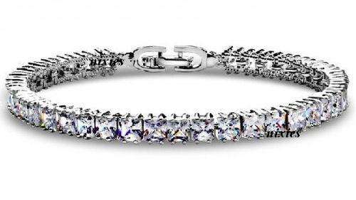 LOVELY SWAROVSKI ELEMENTS TENNIS BRACELET