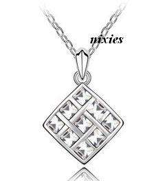 EXQUISITE SWAROVSKI DIAMOND NECKLACE