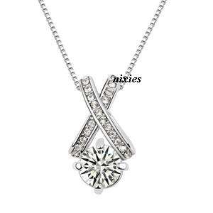 BEAUTIFUL SWAROVSKI ELEMENTS DIAMOND NECKLACE