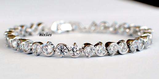 AMAZING CR DIAMOND TENNIS BRACELET