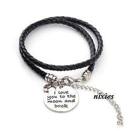 "OVER THE MOON" WRAP BRACELET
