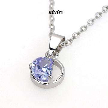 UNIQUE SOFT TANZANITE PENDANT
