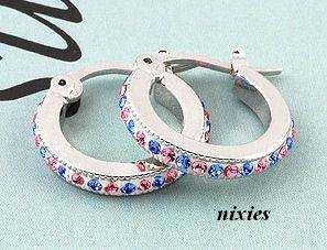 ADORABLE MULTI-COLOR CRYSTAL HUGGIES