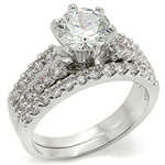 ELEGANT 2 PIECE SOLITAIRE WEDDING SET - SIZE 6(M)