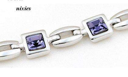 **JUST ARRIVED** AMETHYST SWAROVSKI TENNIS BRACELET