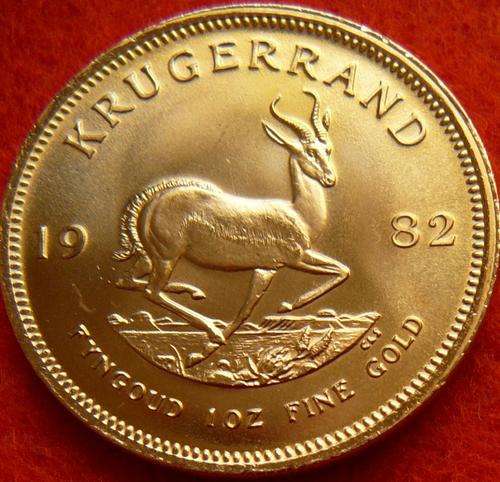 KRUGERRAND FULL 1 oz (ONE OUNCE) GOLD BULLION ## 4 coins available ##