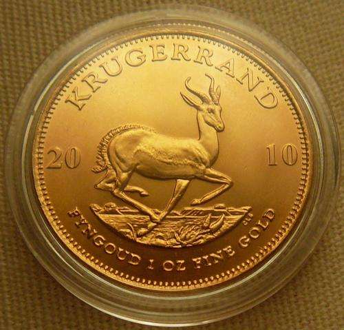 ## KRUGERRAND FULL 1 oz GOLD BULLION ## ONE OUNCE in CAPSULE !