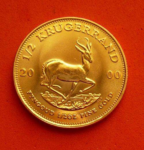 ## KRUGERRAND 1/2 (HALF) oz GOLD BULLION ## 3 COINS AVAILABLE !