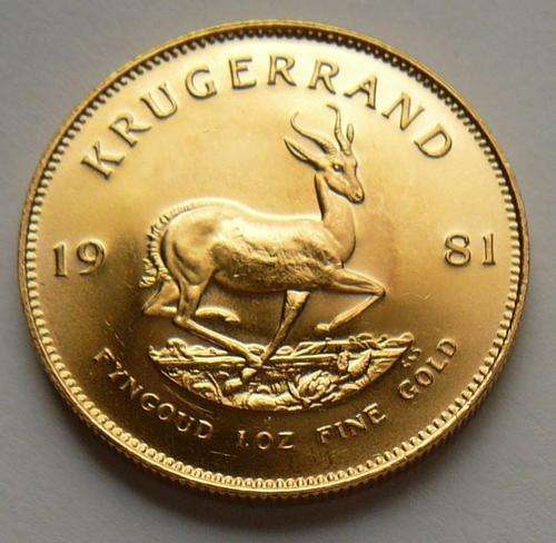 KRUGERRAND FULL 1 oz (ONE OUNCE) GOLD BULLION ## 3 coins available !