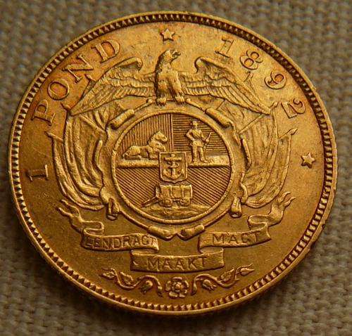 ## RARE KEY DATE ## 1892 GOLD EEN POND ## DOUBLE SHAFT VARIETY ## Beautiful coin!