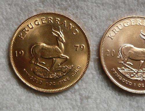 KRUGERRAND FULL 1 oz (ONE OUNCE) GOLD BULLION ## 3 (THREE) coins available ##