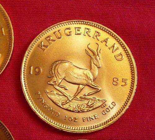 KRUGERRAND FULL 1 oz (ONE OUNCE) GOLD BULLION ## 4 coins available ##