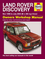 Haynes 4606 Land Rover Discovery (1998-2004) Owners Workshop Manual