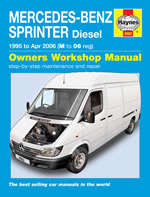 Haynes 4902 Mercedes-Benz Sprinter Diesel (1995-2006) Owners Workshop Manual