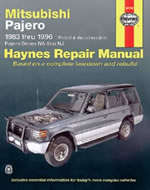 Haynes 68765 Mitsubishi Pajero (1983-1996) Haynes Repair Manual Petrol & Diesel