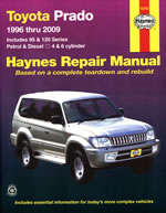 Haynes 92760 Toyota Prado (1996-2009) Haynes Repair Manual Petrol & Diesel