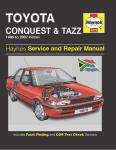 Haynes 4879 Toyota Tazz & Conquest (1986-2007) Haynes Service & Repair Manual Petrol