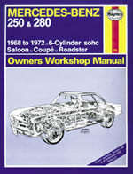 Haynes 346 Mercedes-Benz 250 & 280 (1968-1972) Owners Workshop Manual