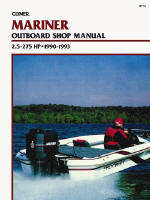 clymer B715 Mariner 2.5-275 HP Outboard (1990-1993) Shop Manual
