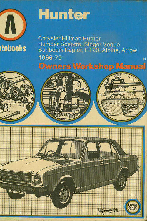 Autobooks 840 Hunter (1966-1979) Owners Manual