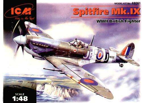 ICM 48061 Supermarine Spitfire Mk IX  WW2 British Air Force Fighter