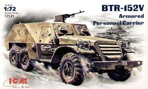 ICM 72731 BTR-152V Soviet Armoured Personnel Carrier
