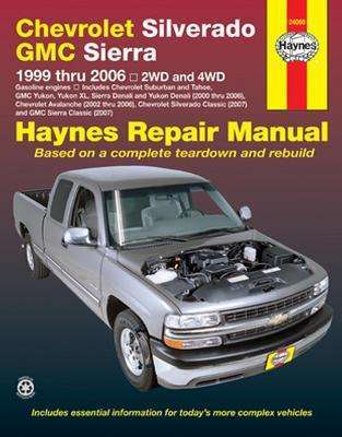 Haynes 24066 Chevrolet Silverado and GMC Sierra 1999 to 2002 Repair Manual