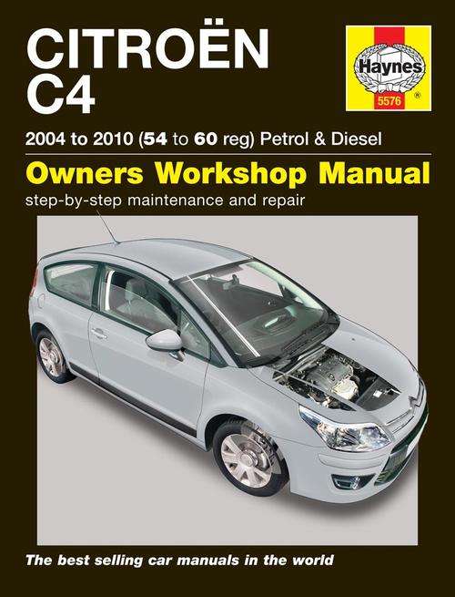 Haynes 5576 CITROEN C4 2004-2010 Workshop Manual