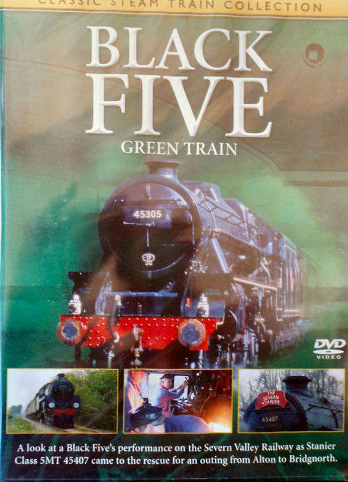 GO GRD 5419 Classic Steam Train Collection  Black Five Green Train