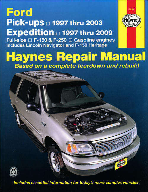 Haynes 36059 Ford Pick-up and Experdition 1997 to 2002 Repair Manual