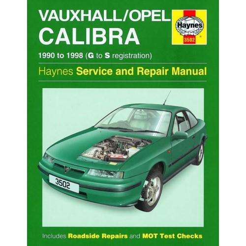 Haynes 3502 Opel Calibra 1990 to 1998 Repair Manual
