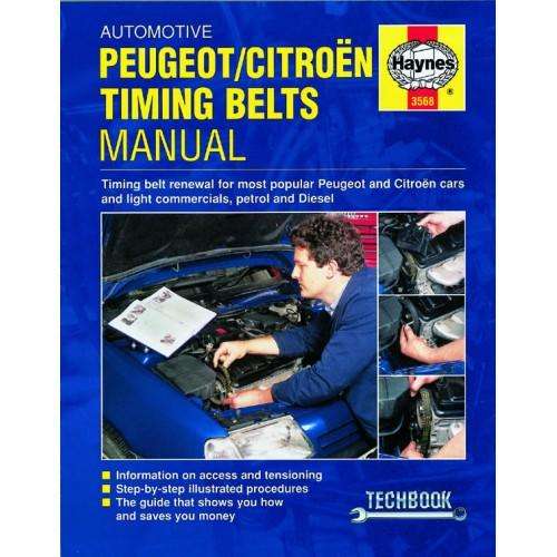 Haynes 3568 Automotive PeugeotCitroen Timing Belts Manual