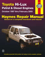 Haynes 92737 Toyota Hilux petrol & diesel 1997 to 2005 Repair Manual