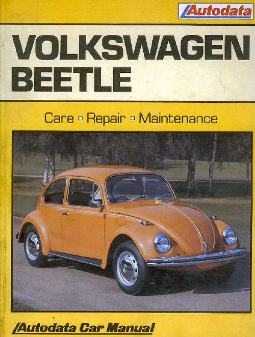 Autodata 264 Volkswagen Beetle 1968 to 1978 Repair Manual