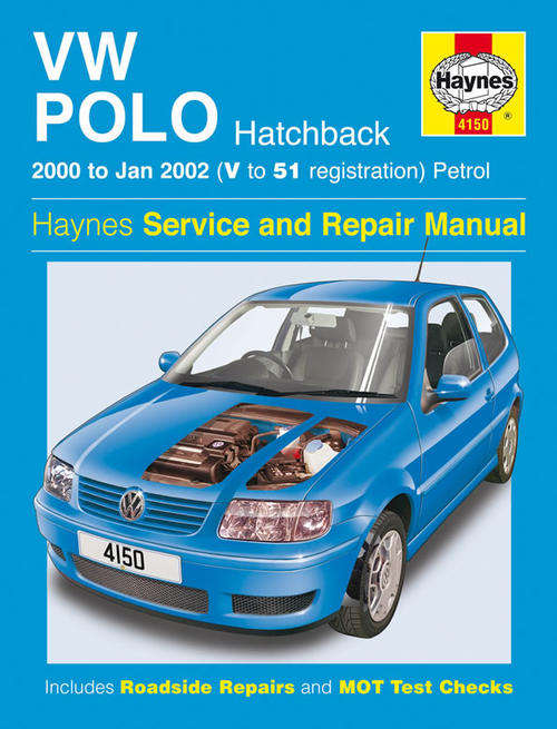 Haynes 4150 VW Polo Hatchback 2000 to 2002 Repair Manual